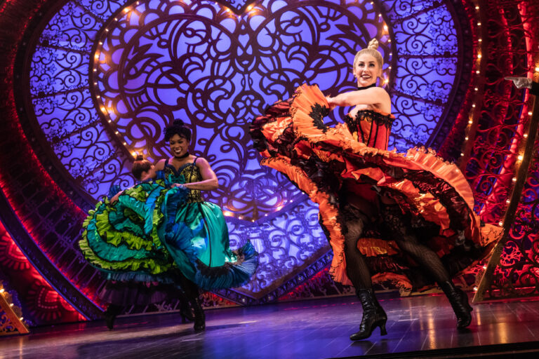 0323 – Adéa Michelle Sessoms and Jennifer Wolfe in the North American Tour of Moulin Rouge! The Musical, Photo by Matthew Murphy for MurphyMade