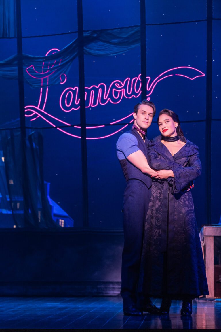 0732 - Christian Douglas & Gabrielle McClinton in the North American Tour of Moulin Rouge! The Musical, photo by Matthew Murphy for MurphyMade