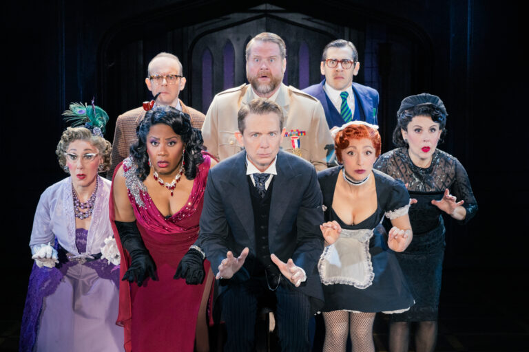 3 - The Company of the North American tour of CLUE - photo by Evan Zimmerman for MurphyMade