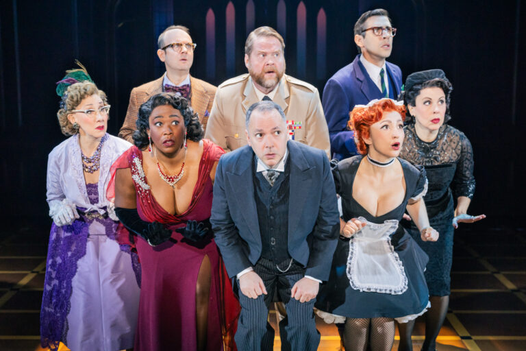 3 - The Company of the North American tour of CLUE - photo by Evan Zimmerman for MurphyMade