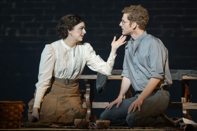 0714 - Talia Suskauer and Max Chernin in the National Tour of PARADE, photo by Joan Marcus